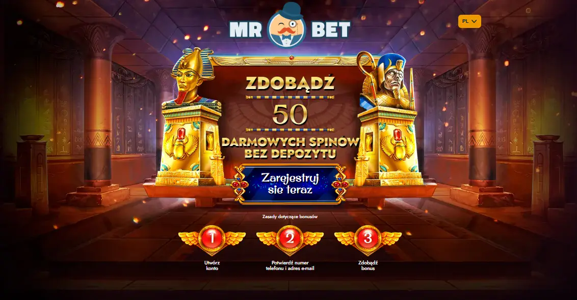 darmowe spiny bez depozytu w mrbet